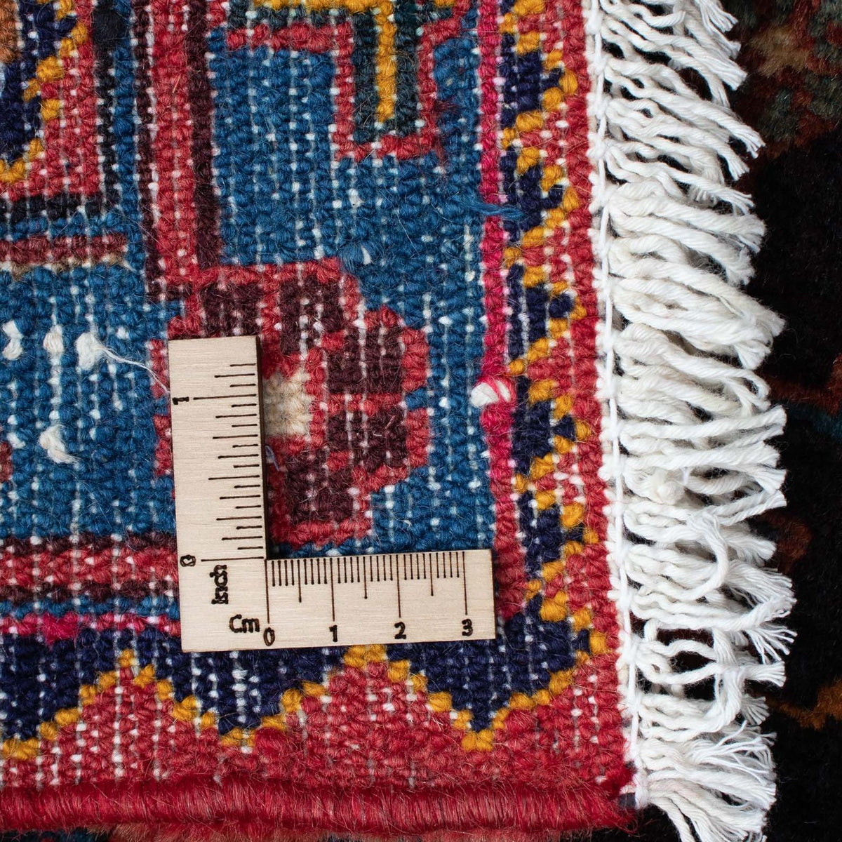 Persisk tæppe - Nomadisk - 120 x 88 cm - lysrød