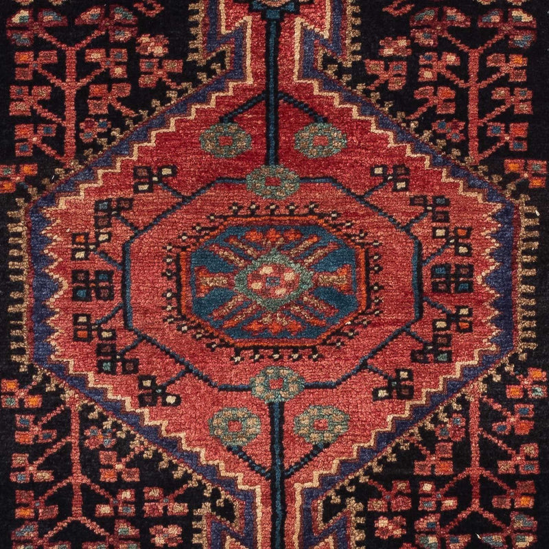 Persisk tæppe - Nomadisk - 130 x 88 cm - mørkeblå