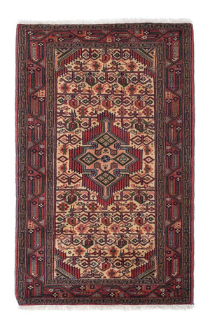 Persisk tæppe - Nomadisk - 133 x 82 cm - beige
