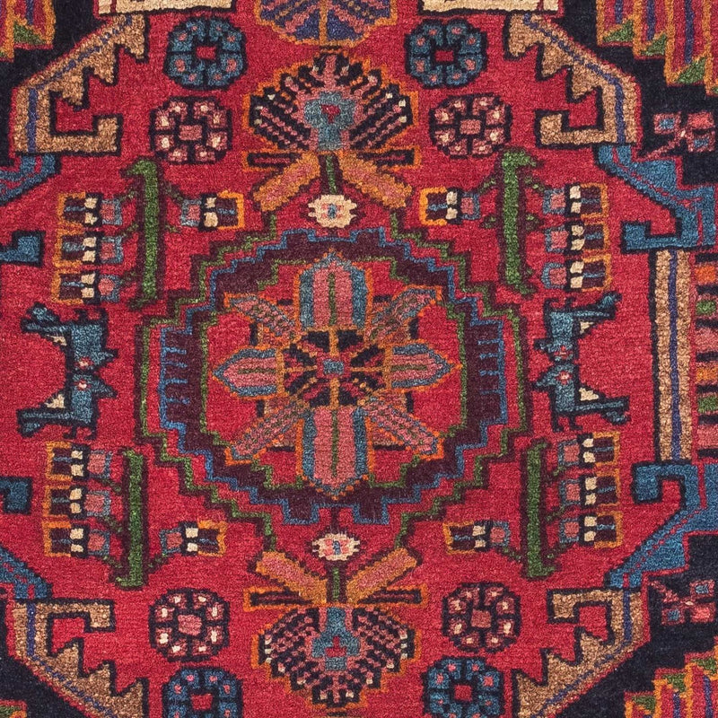 Persisk tæppe - Nomadisk - 126 x 83 cm - rød