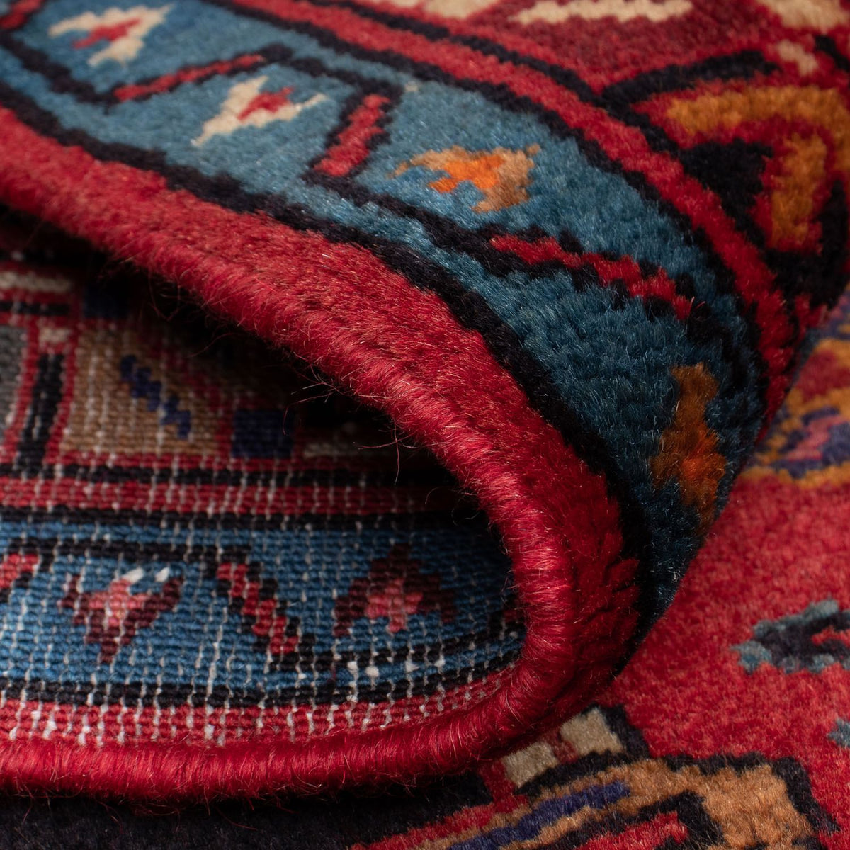 Persisk tæppe - Nomadisk - 126 x 83 cm - rød