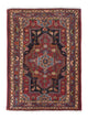 Persisk tæppe - Nomadisk - 126 x 88 cm - lysrød
