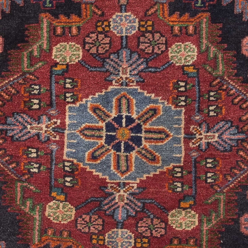 Persisk tæppe - Nomadisk - 126 x 88 cm - lysrød
