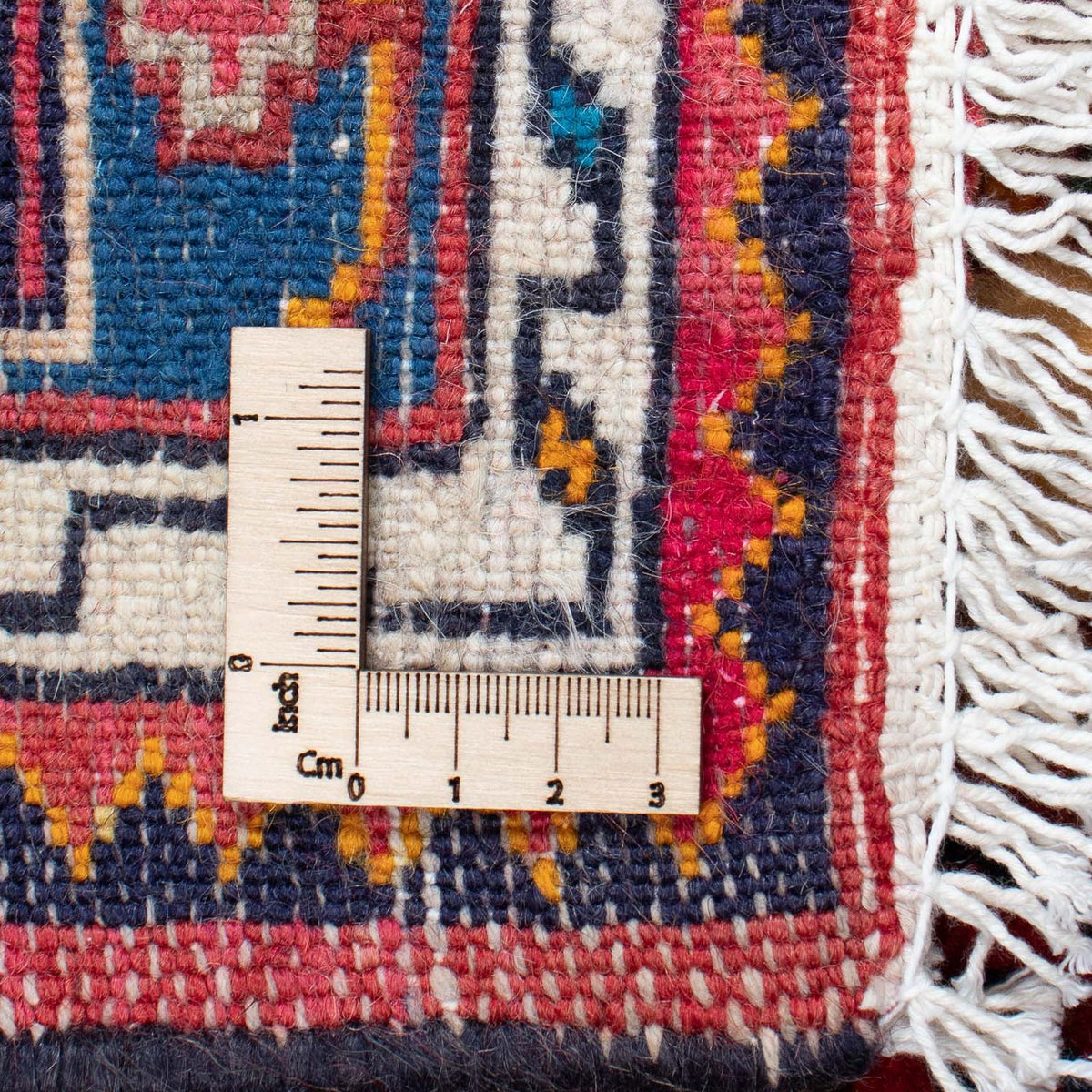 Persisk tæppe - Nomadisk - 124 x 90 cm - rød