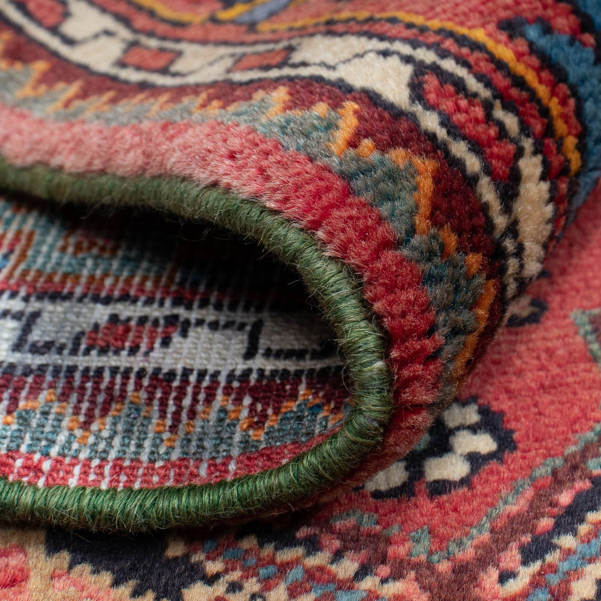 Persisk tæppe - Nomadisk - 130 x 90 cm - rød