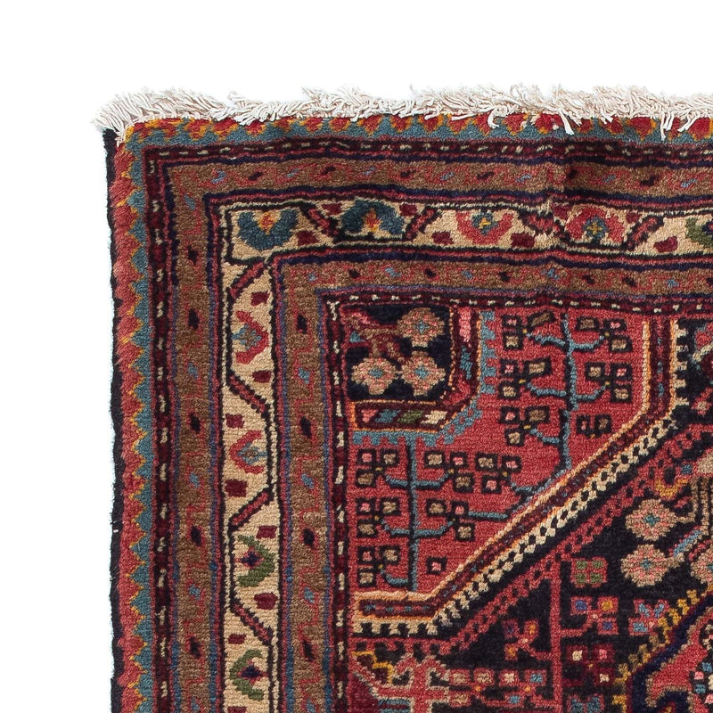 Persisk tæppe - Nomadisk - 115 x 83 cm - lysrød