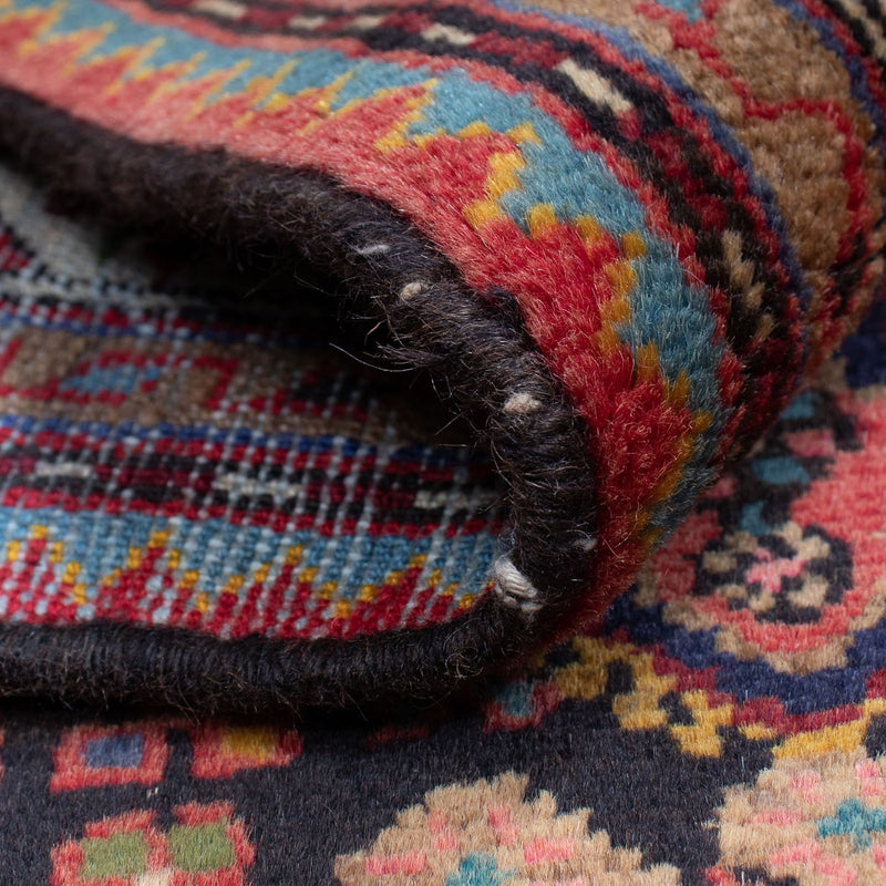 Persisk tæppe - Nomadisk - 115 x 83 cm - lysrød