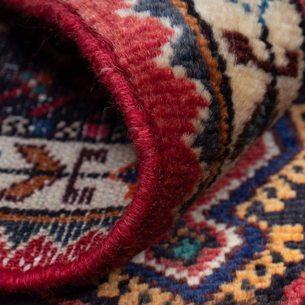 Persisk tæppe - Nomadisk - 122 x 78 cm - mørkeblå