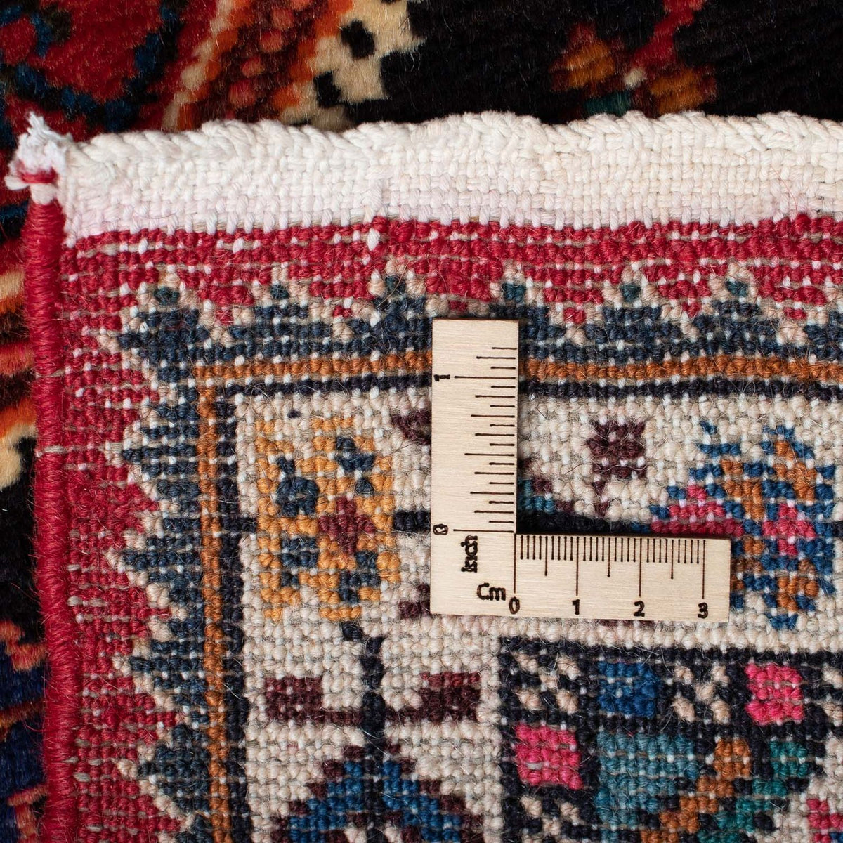 Persisk tæppe - Nomadisk - 122 x 78 cm - mørkeblå