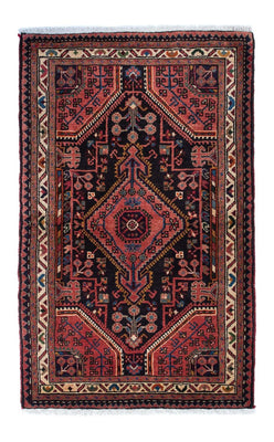 Persisk tæppe - Nomadisk - 130 x 85 cm - mørkeblå