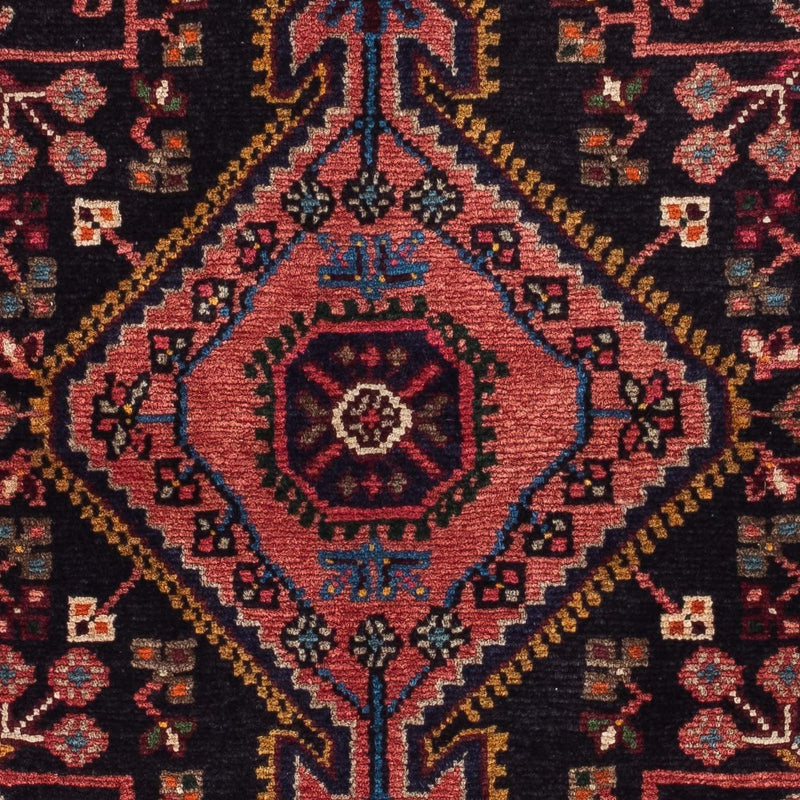 Persisk tæppe - Nomadisk - 130 x 85 cm - mørkeblå