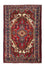 Persisk tæppe - Nomadisk - 133 x 90 cm - mørkerød
