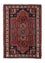 Persisk tæppe - Nomadisk - 118 x 81 cm - mørkerød