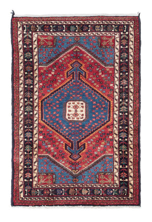 Persisk tæppe - Nomadisk - 120 x 81 cm - blå