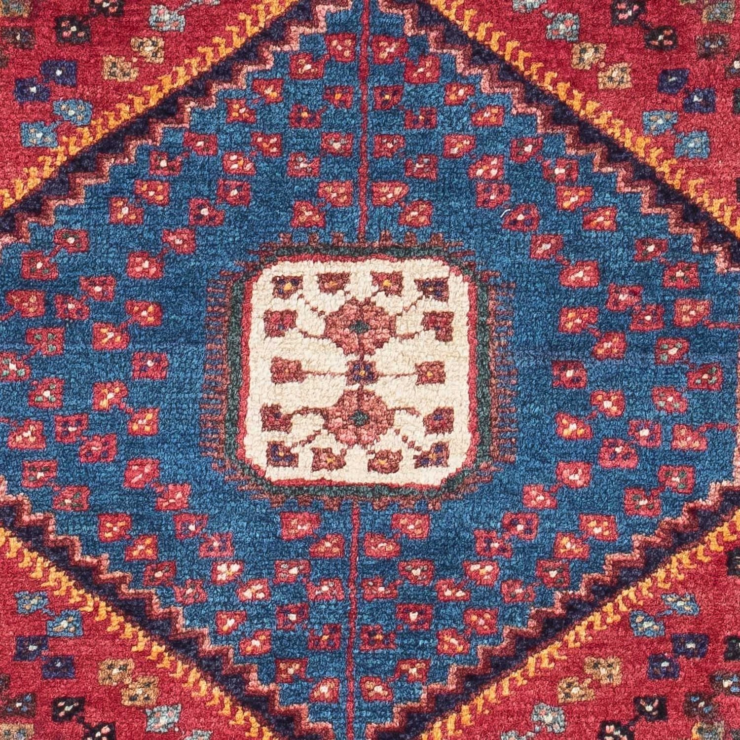 Persisk tæppe - Nomadisk - 120 x 81 cm - blå