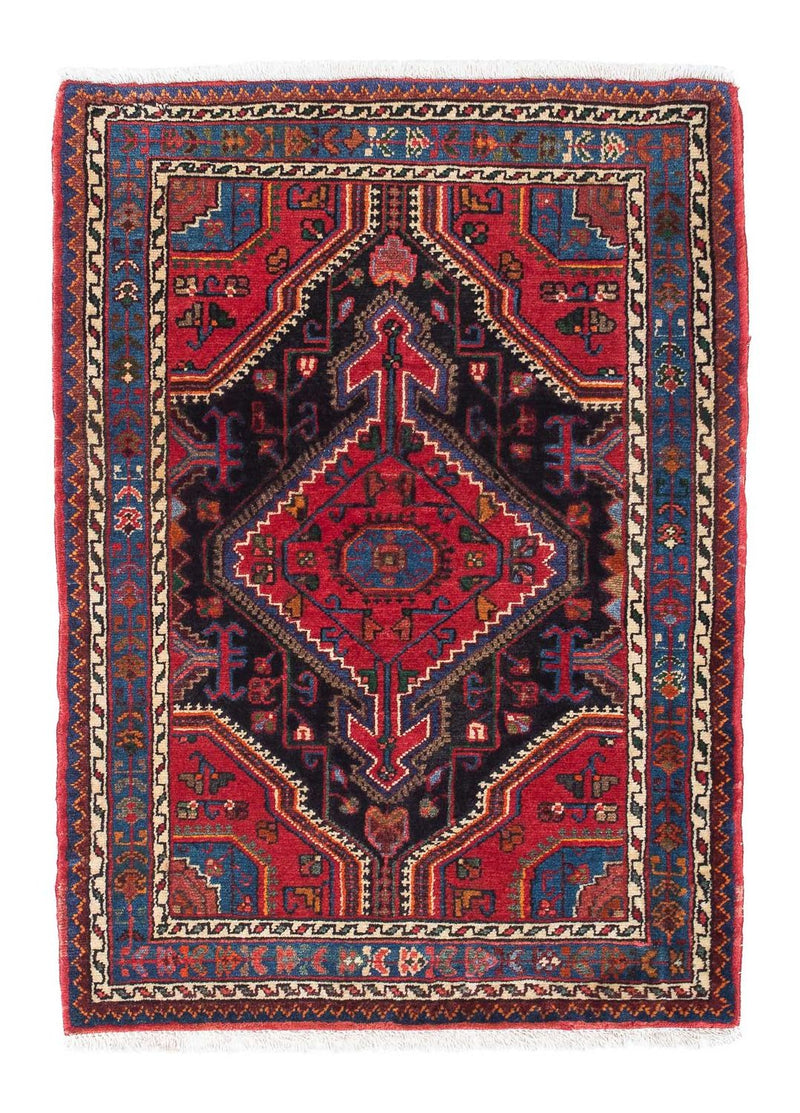 Persisk tæppe - Nomadisk - 120 x 88 cm - rød