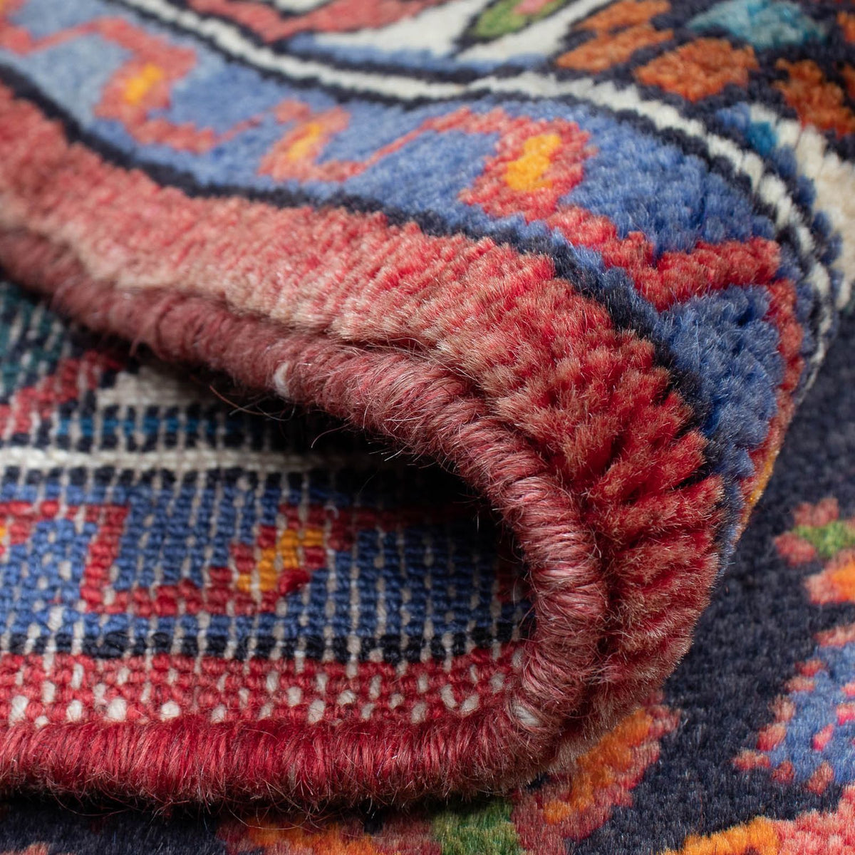 Persisk tæppe - Nomadisk - 125 x 88 cm - rust