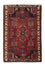 Persisk tæppe - Nomadisk - 128 x 90 cm - mørkerød