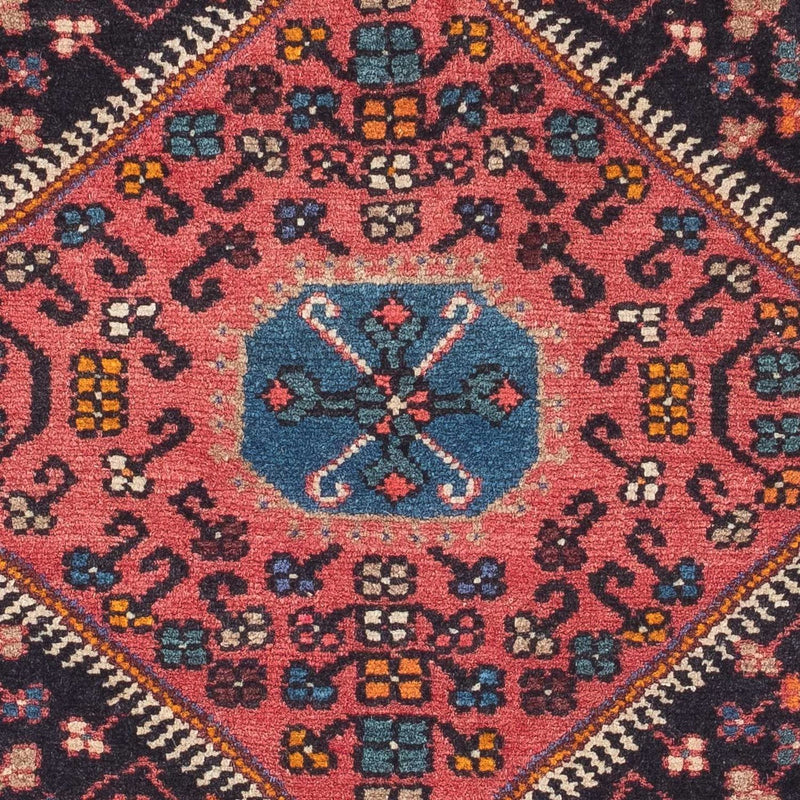 Persisk tæppe - Nomadisk - 118 x 83 cm - mørkeblå
