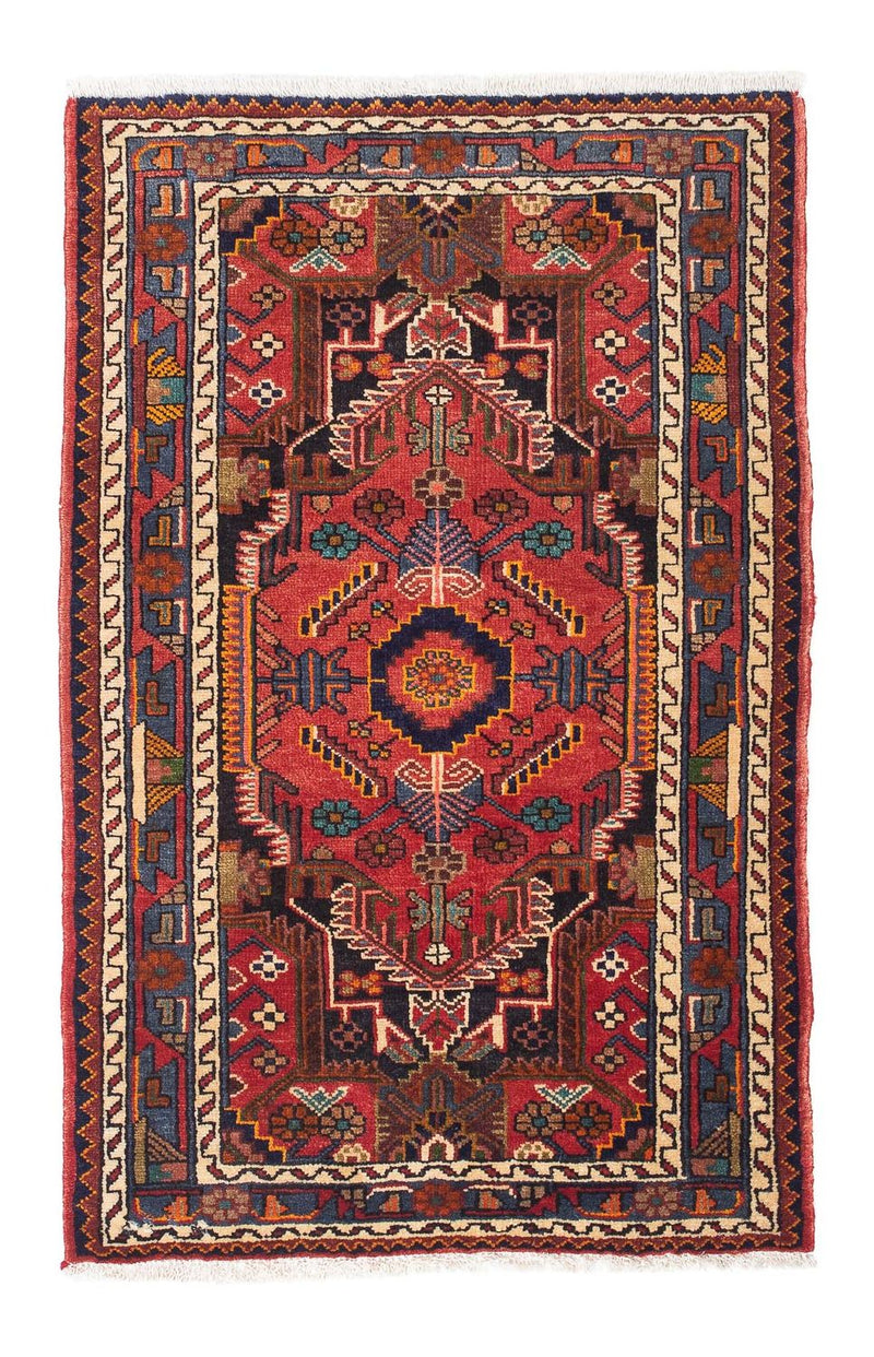 Persisk tæppe - Nomadisk - 127 x 84 cm - rød