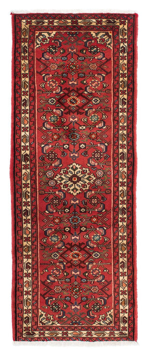 Løber Persisk tæppe - Nomadisk - 205 x 75 cm - mørkerød