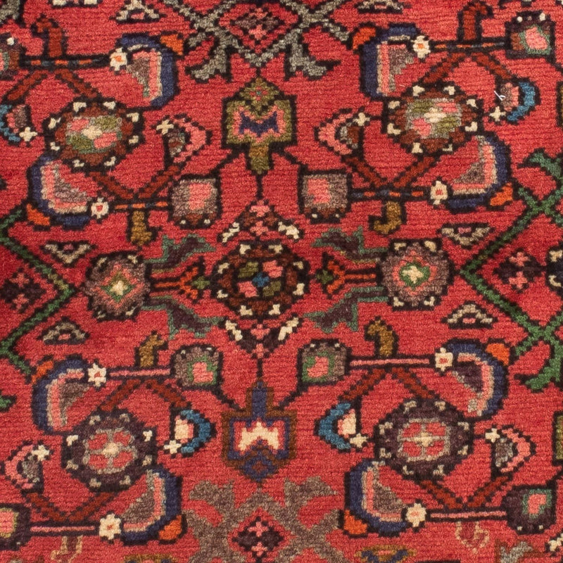 Løber Persisk tæppe - Nomadisk - 200 x 70 cm - mørkerød