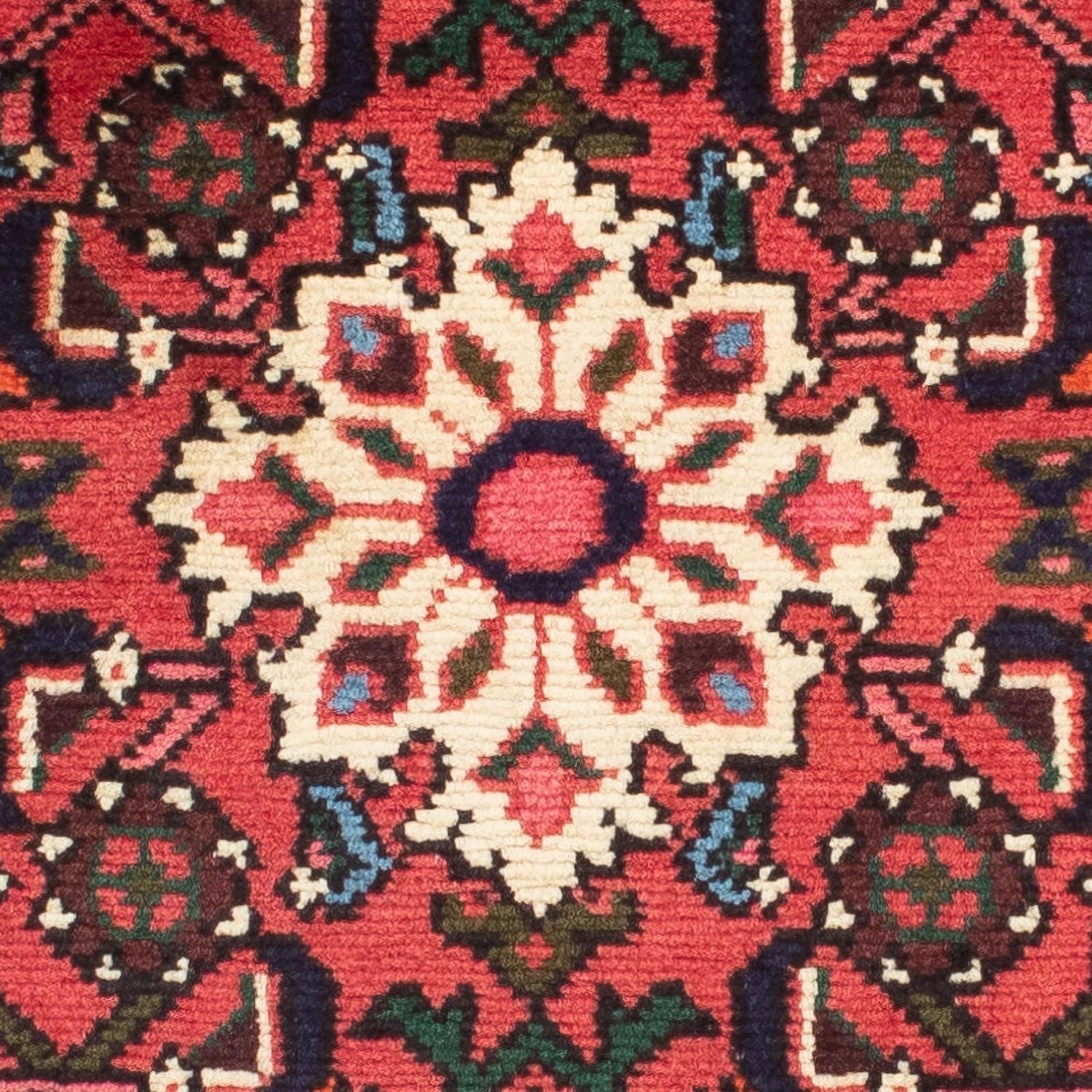 Løber Persisk tæppe - Nomadisk - 190 x 80 cm - mørkerød