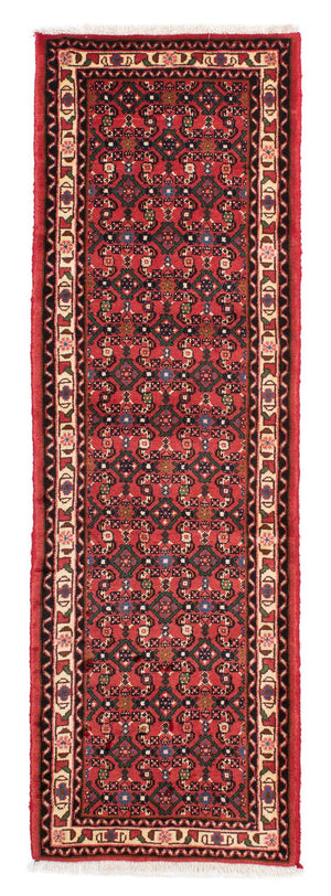 Løber Persisk tæppe - Nomadisk - 205 x 65 cm - mørkerød
