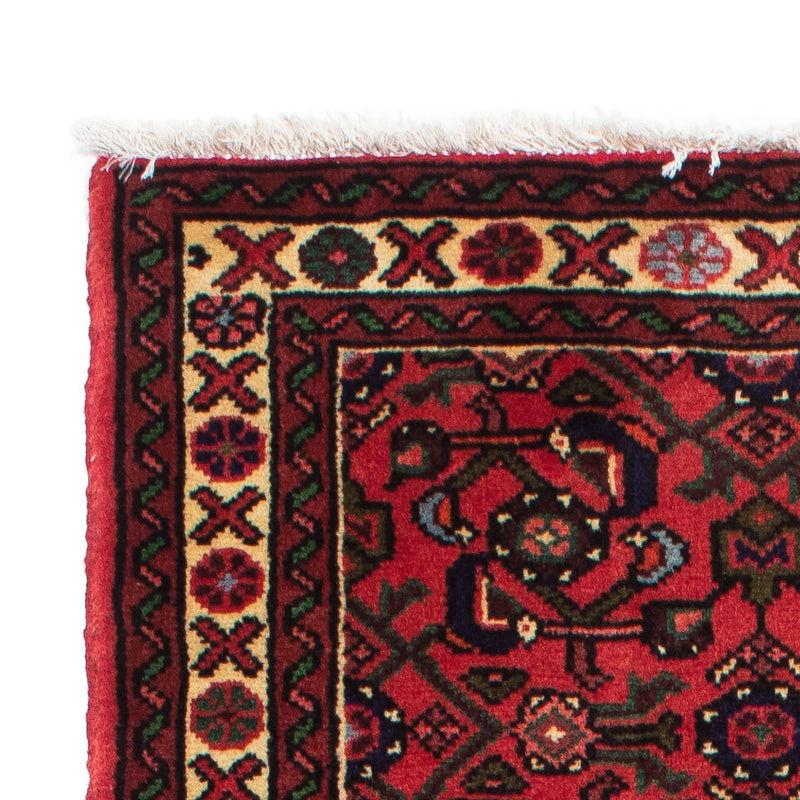 Løber Persisk tæppe - Nomadisk - 195 x 75 cm - mørkerød