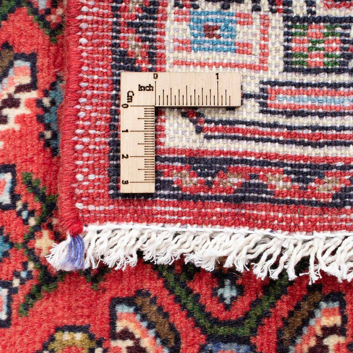 Løber Persisk tæppe - Nomadisk - 190 x 82 cm - mørkerød