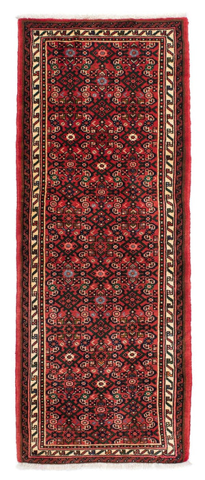 Løber Persisk tæppe - Nomadisk - 205 x 75 cm - mørkerød