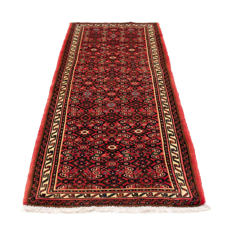 Løber Persisk tæppe - Nomadisk - 205 x 75 cm - mørkerød