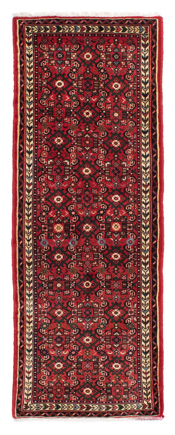 Løber Persisk tæppe - Nomadisk - 210 x 76 cm - mørkerød