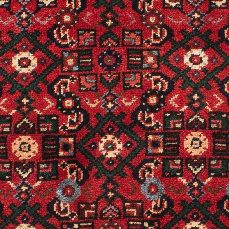 Løber Persisk tæppe - Nomadisk - 210 x 76 cm - mørkerød