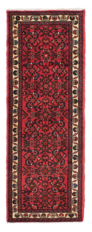 Løber Persisk tæppe - Nomadisk - 195 x 70 cm - mørkerød