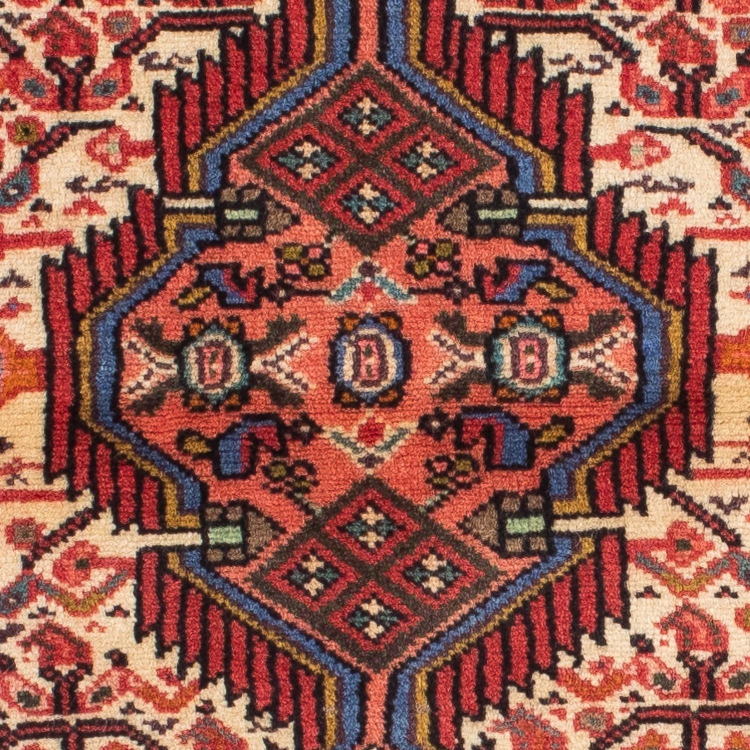 Løber Persisk tæppe - Nomadisk - 204 x 83 cm - lysrød