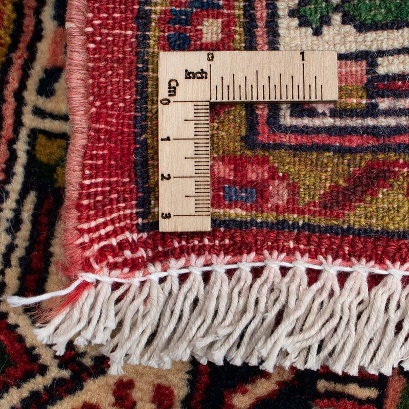 Løber Persisk tæppe - Nomadisk - 200 x 78 cm - mørkerød