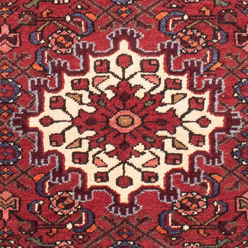 Persisk tæppe - Nomadisk - 157 x 105 cm - mørkerød