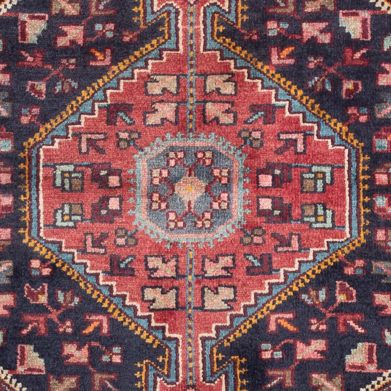 Persisk tæppe - Nomadisk - 157 x 104 cm - mørkeblå