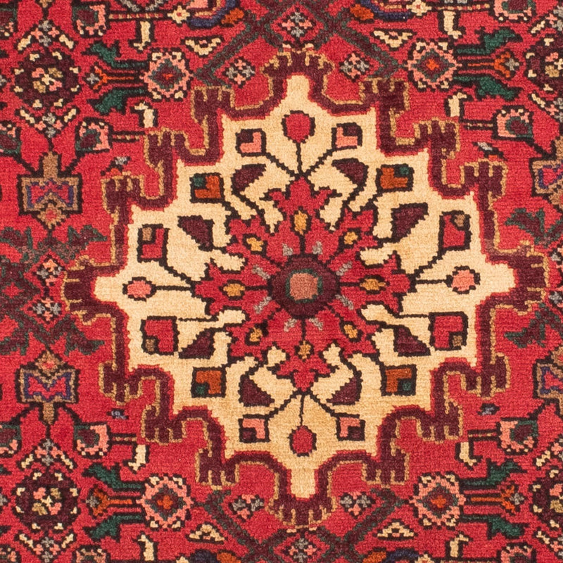Persisk tæppe - Nomadisk - 150 x 108 cm - mørkerød