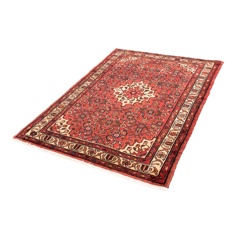 Persisk tæppe - Nomadisk - 150 x 108 cm - mørkerød