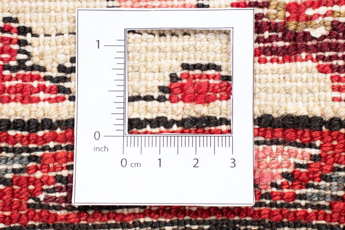 Persisk tæppe - Nomadisk - 150 x 108 cm - mørkerød