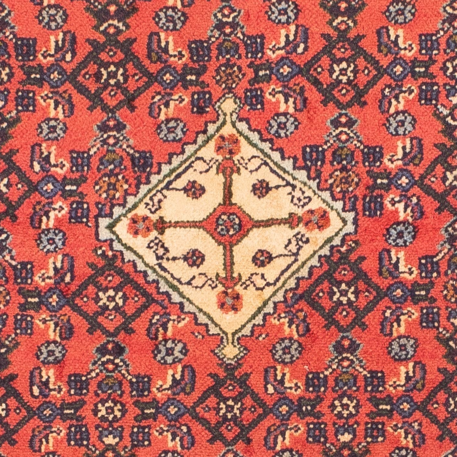 Persisk tæppe - Nomadisk - 150 x 102 cm - lysrød