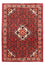 Persisk tæppe - Nomadisk - 152 x 103 cm - mørkerød