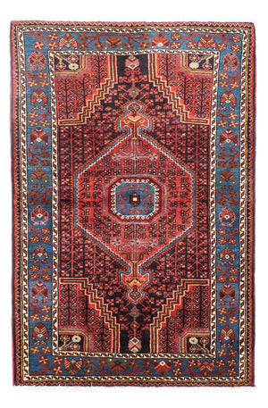 Persisk tæppe - Nomadisk - 163 x 110 cm - rød