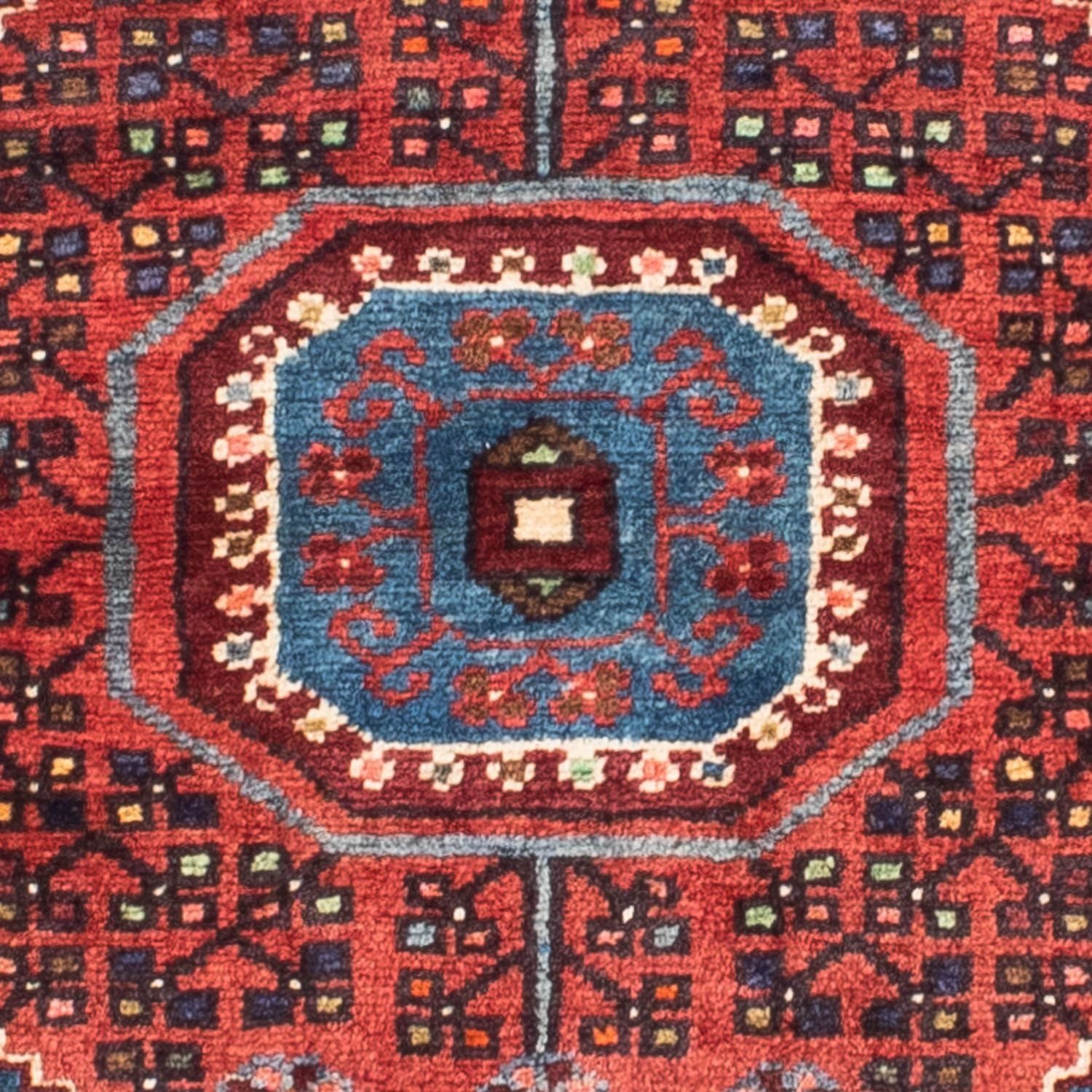 Persisk tæppe - Nomadisk - 163 x 110 cm - rød
