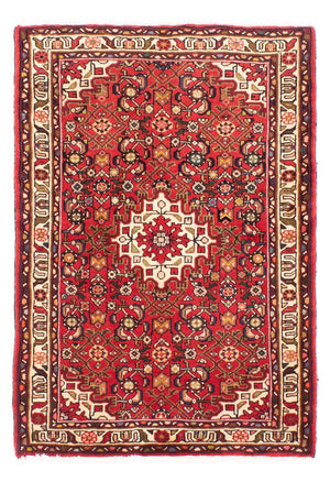 Persisk tæppe - Nomadisk - 144 x 105 cm - rød