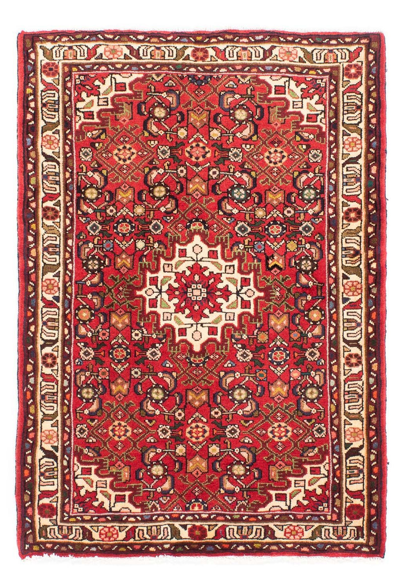 Persisk tæppe - Nomadisk - 144 x 105 cm - rød