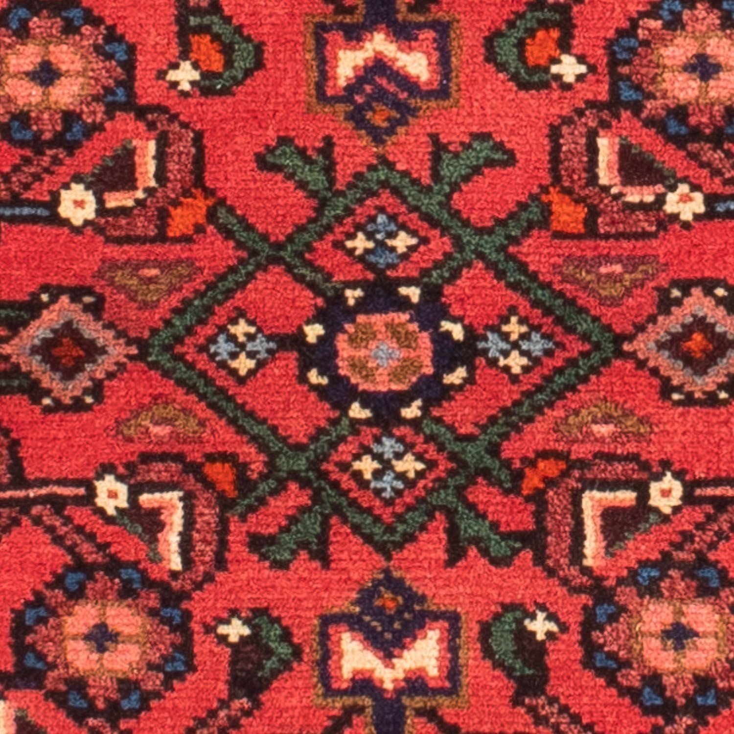Persisk tæppe - Nomadisk - 144 x 100 cm - rød