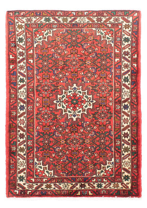 Persisk tæppe - Nomadisk - 147 x 102 cm - rød
